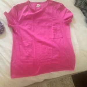 Hermes Embroidered Pocket T shirt Size 38 NWOT